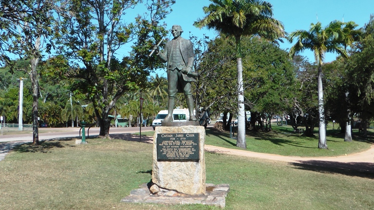 Cook-Statue in Cooktown